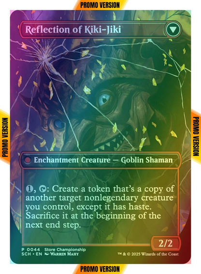 Fable of the Mirror-Breaker // Reflection of Kiki-Jiki [44] [Borderless] [Store Championships] [Foil]