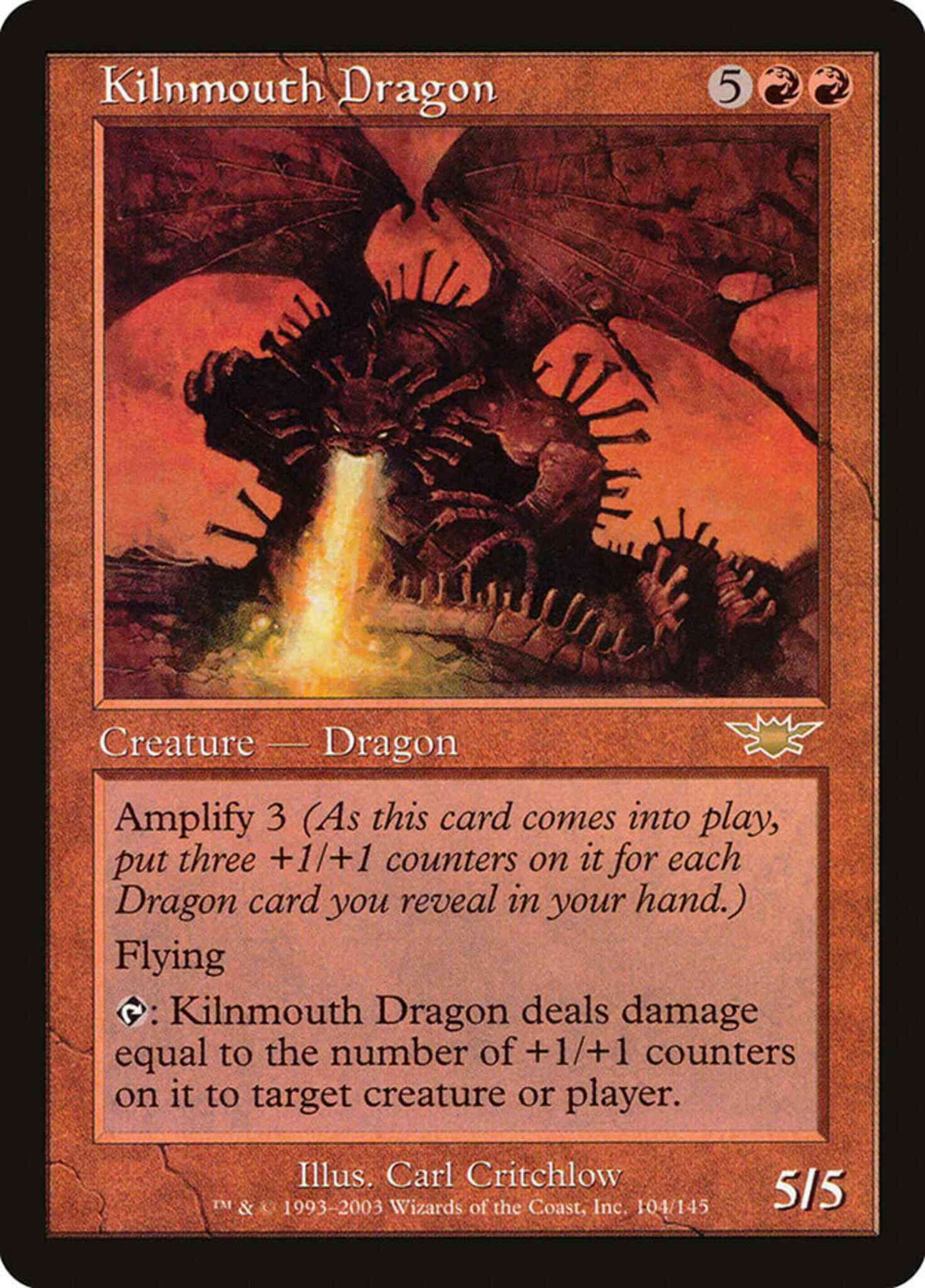 Kilnmouth Dragon [104] [Legions] [Non-Foil]