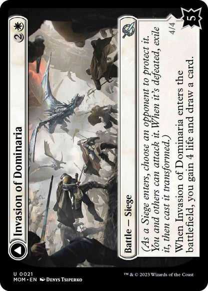 Invasion of Dominaria // Serra Faithkeeper [21] [March of the Machine] [Non-Foil]