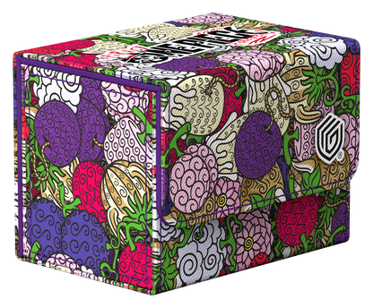 Ultimate Guard Sidewinder Xenoskin Deck Case - 80+ - One Piece - Devil Fruit Pattern