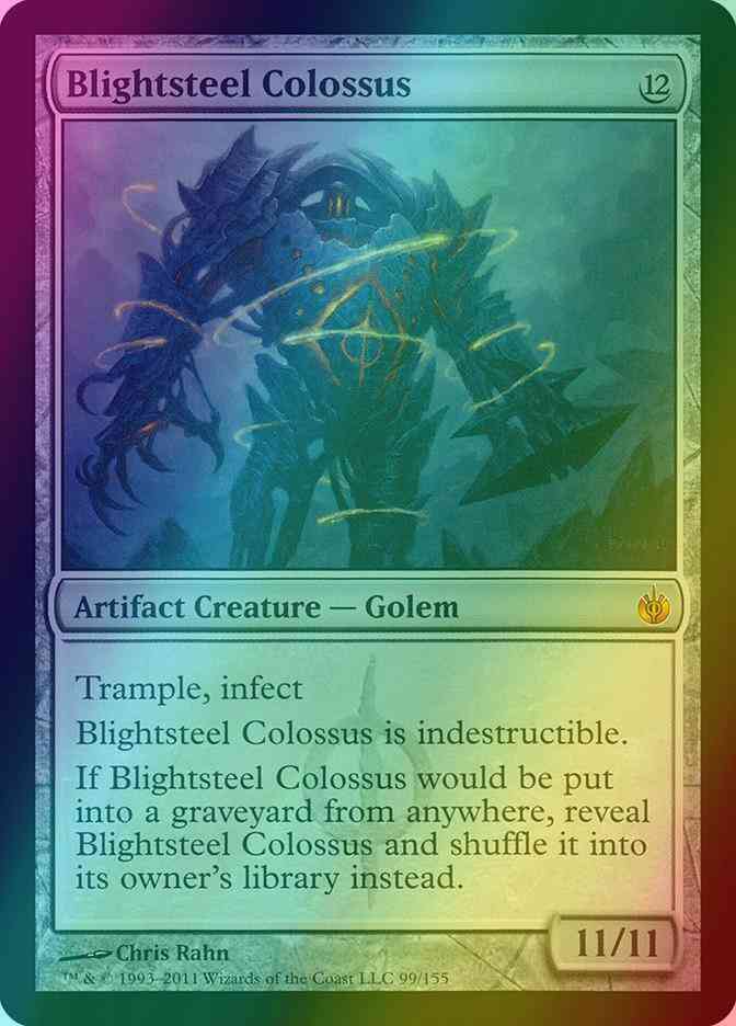 Blightsteel Colossus [99] [Mirrodin Besieged] [Foil]