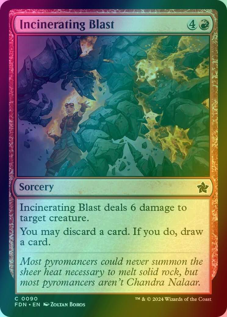 Incinerating Blast [90] [Foundations] [Foil]