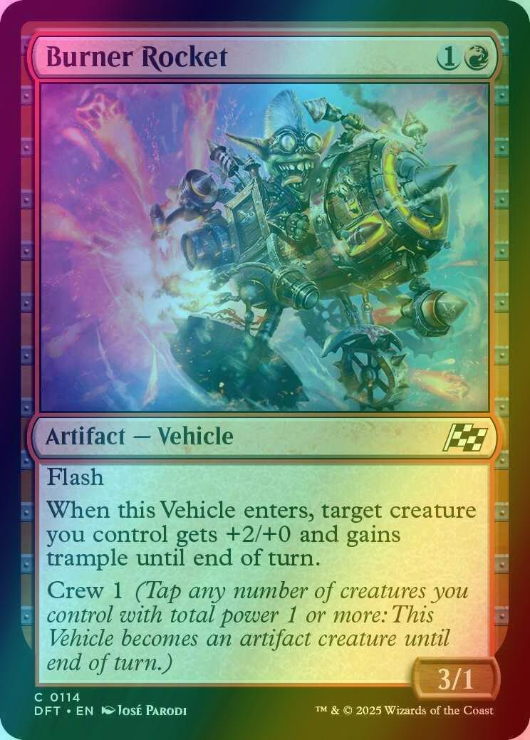 Burner Rocket [114] [Aetherdrift] [Foil]