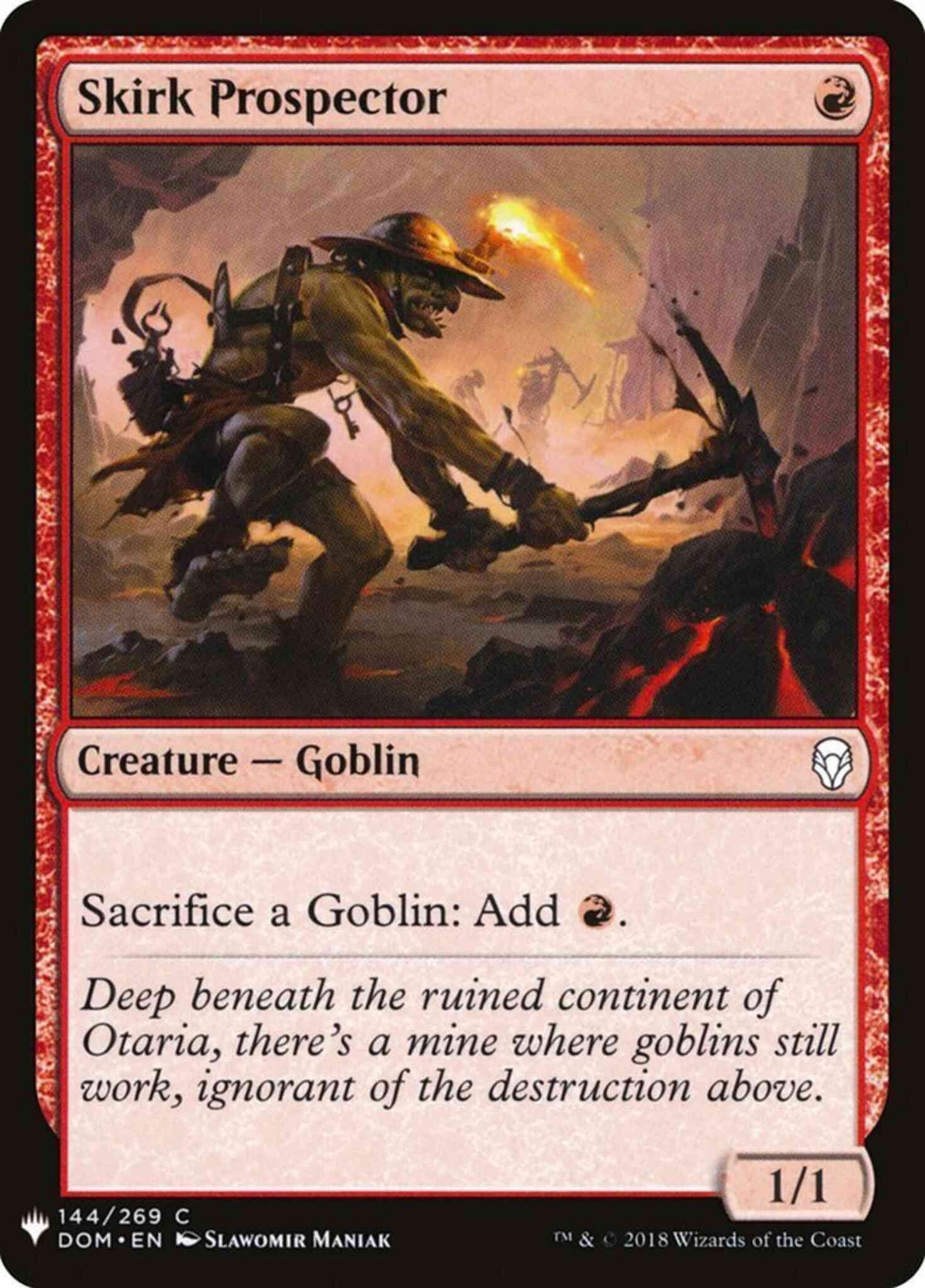 Skirk Prospector [DOM-144] [The List] [Non-Foil]