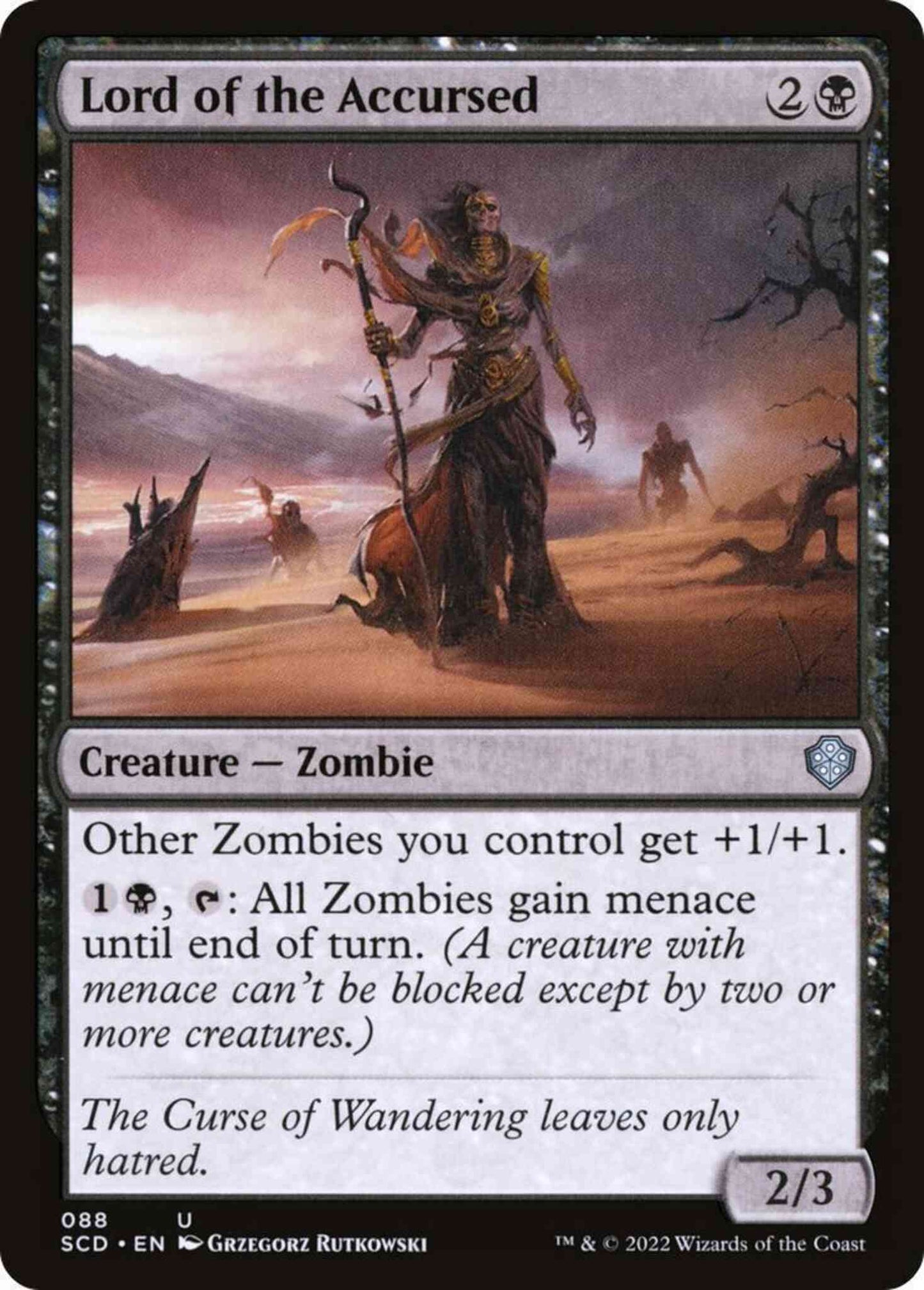Lord of the Accursed [88] [Starter Commander Decks] [Non-Foil]