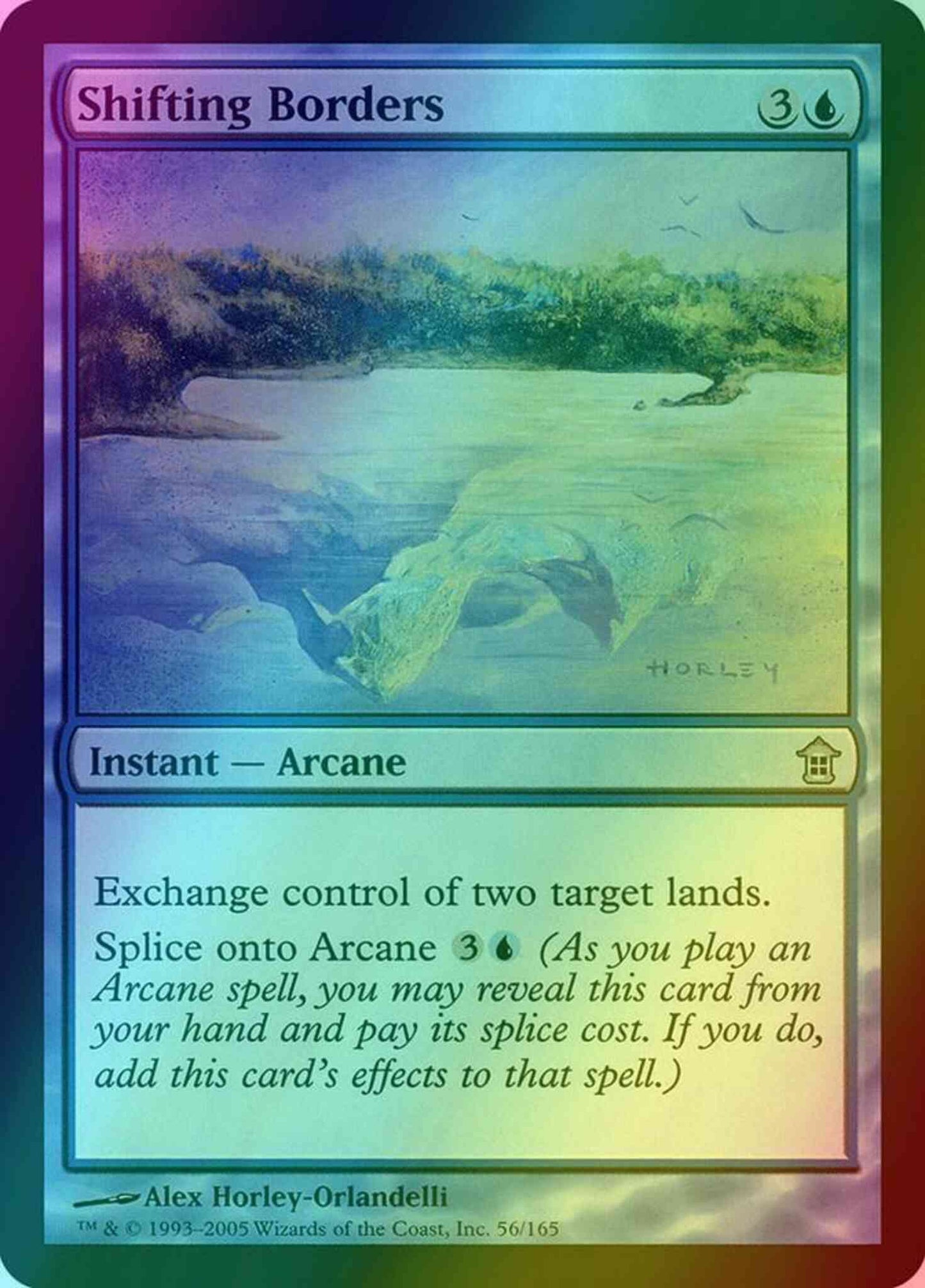 Shifting Borders [56] [Saviors of Kamigawa] [Foil]