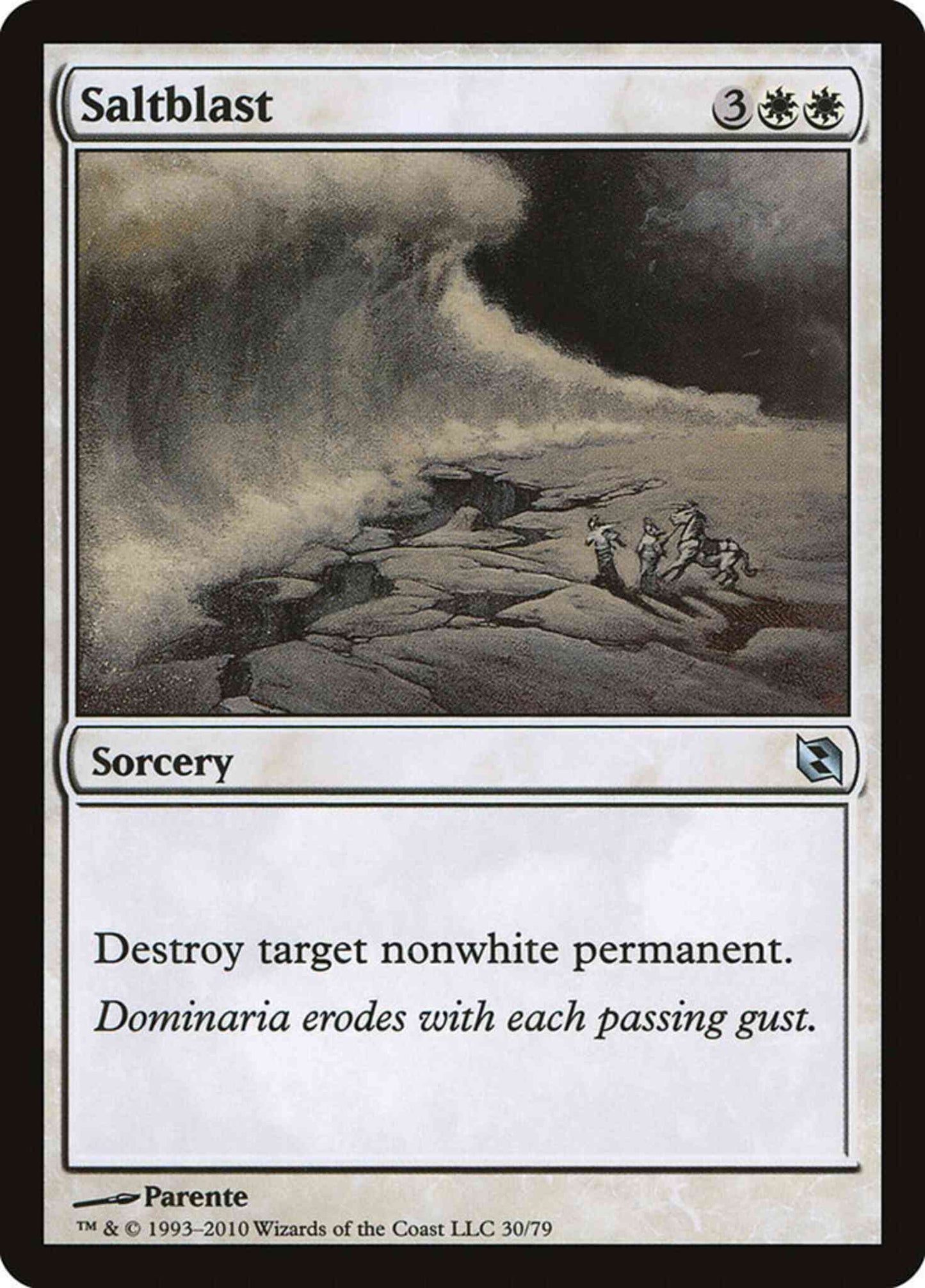 Saltblast [30] [Duel Decks: Elspeth vs. Tezzeret] [Non-Foil]