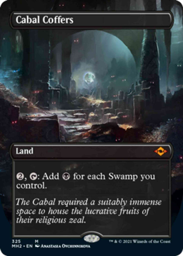 Cabal Coffers [325] [Borderless] [Modern Horizons 2] [Non-Foil]