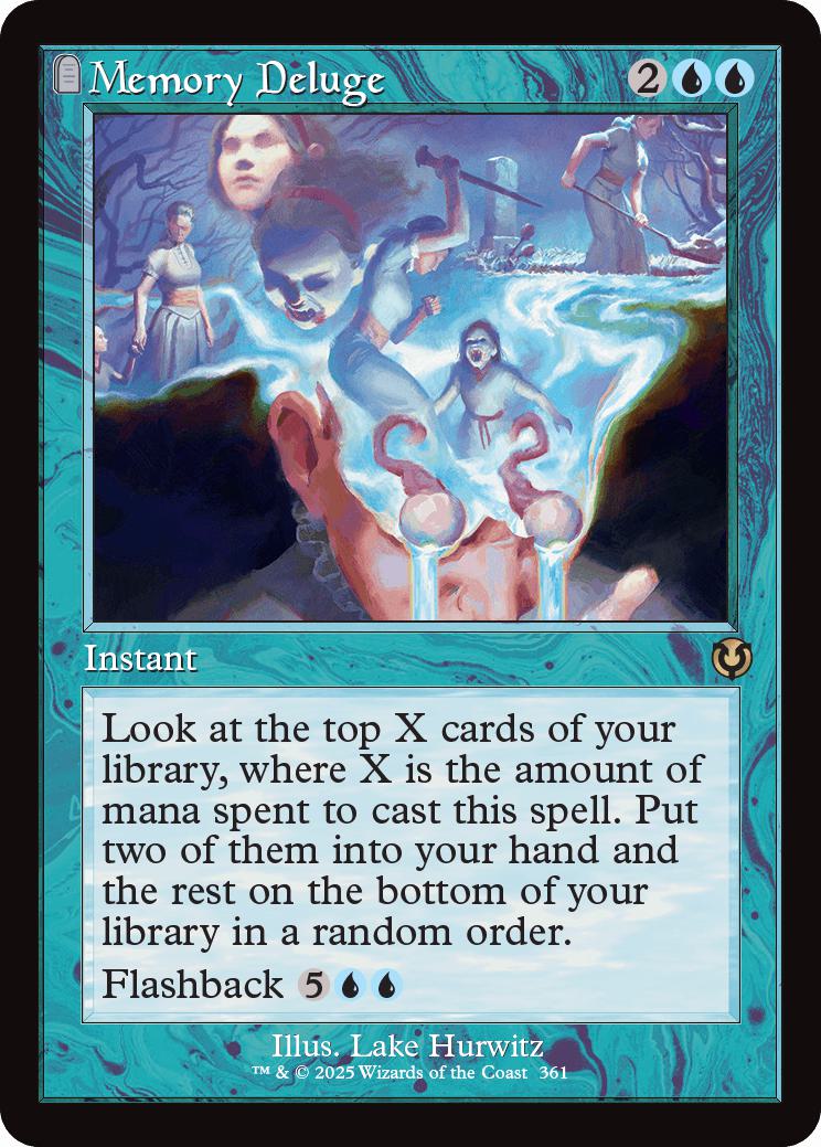 Memory Deluge [361] [Retro Frame] [Innistrad Remastered] [Non-Foil]