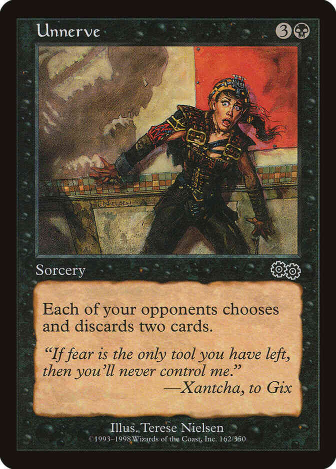 Unnerve [162] [Urza's Saga] [Non-Foil]