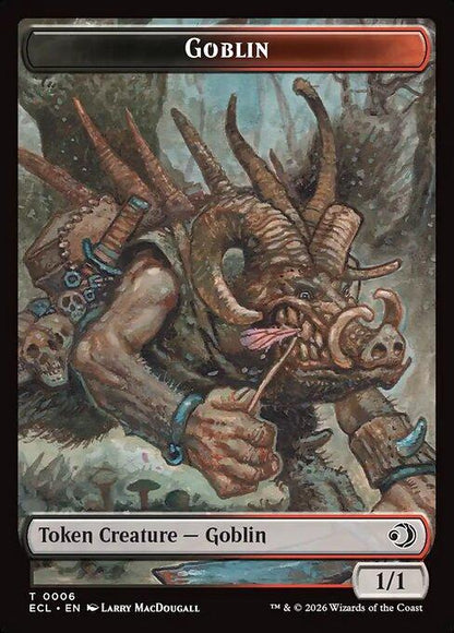 Goblin Token (06) // Treefolk Token (03) [Lorwyn Eclipsed: Tokens] [Non-Foil]