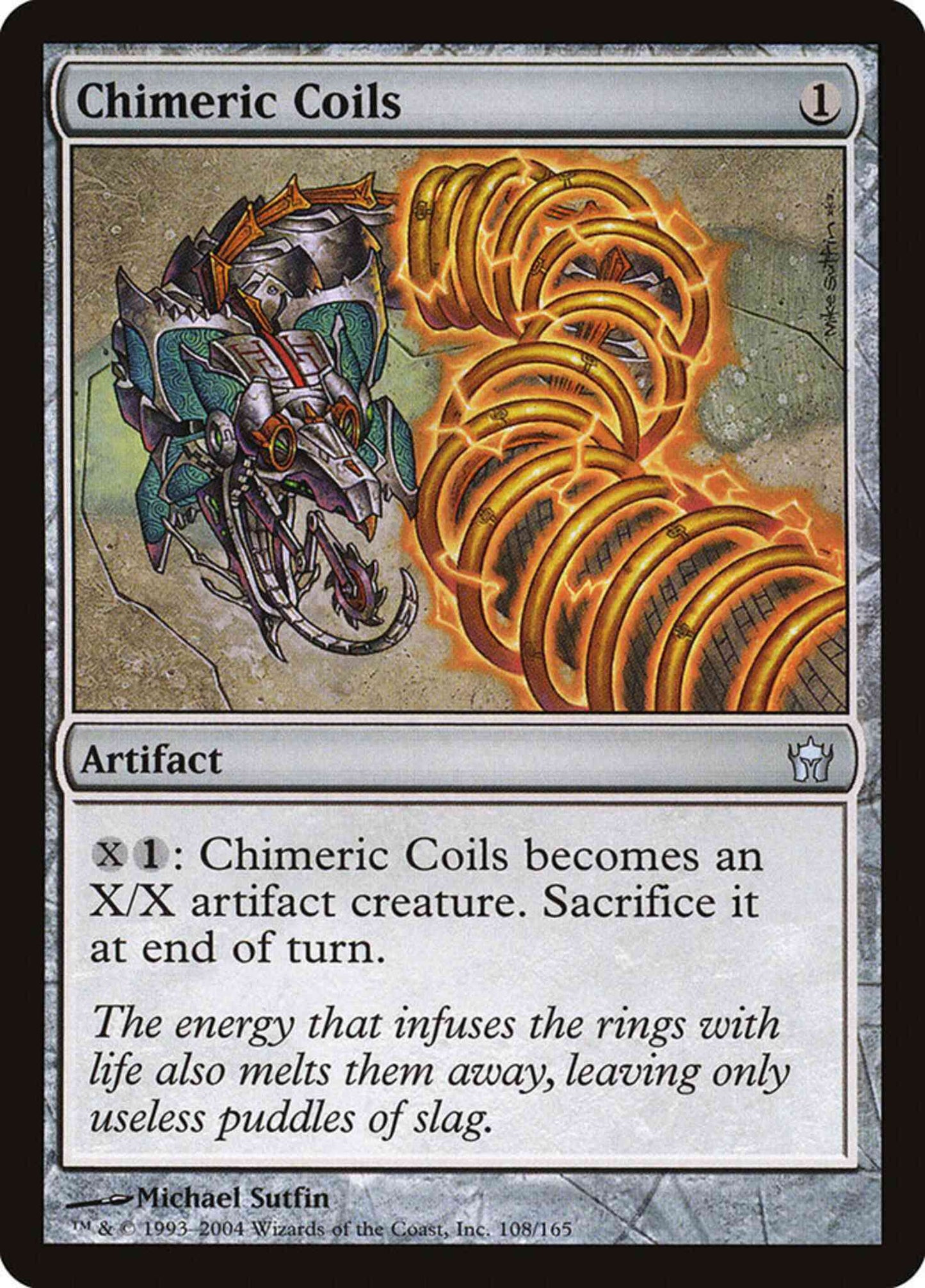 Chimeric Coils [108] [Fifth Dawn] [Non-Foil]