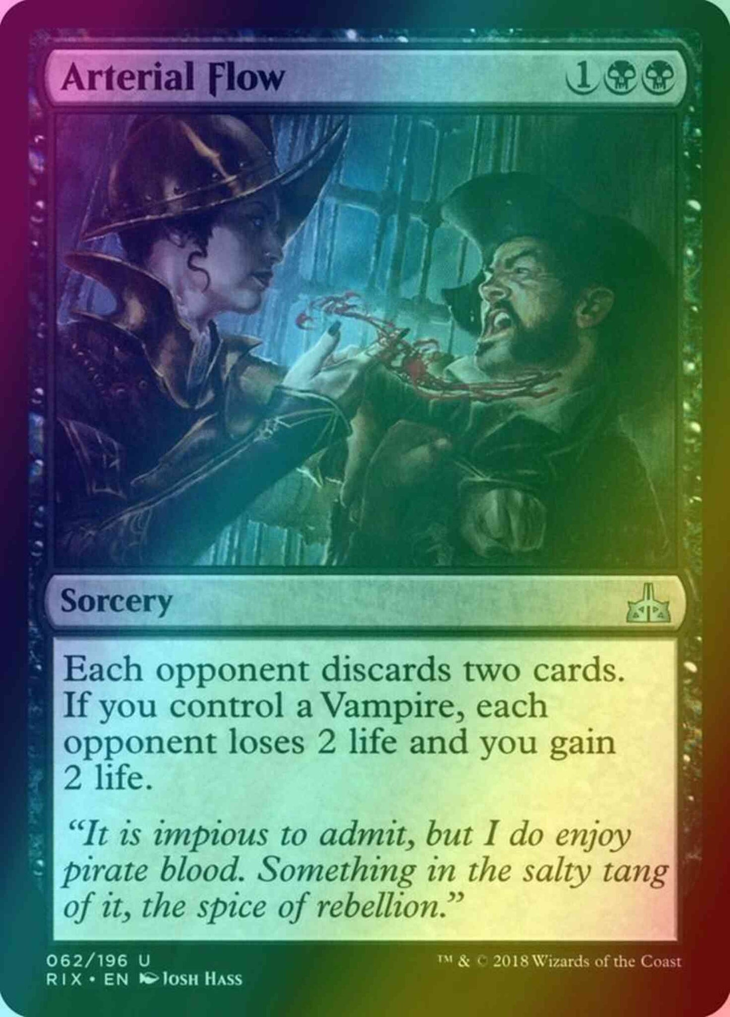 Arterial Flow [62] [Rivals of Ixalan] [Foil]