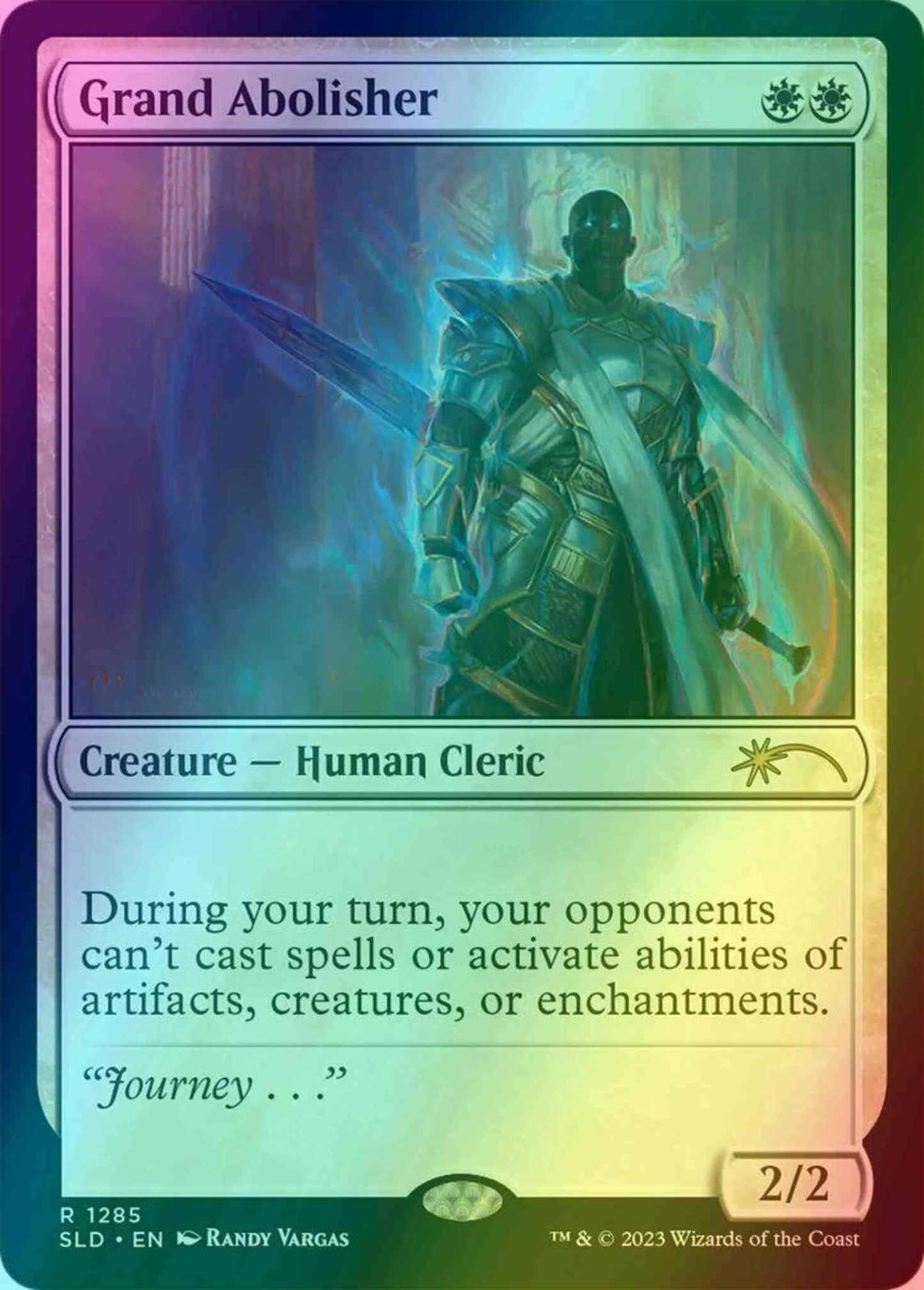 Grand Abolisher [1285] [Randy Vargas] [Secret Lair Drop] [Foil]