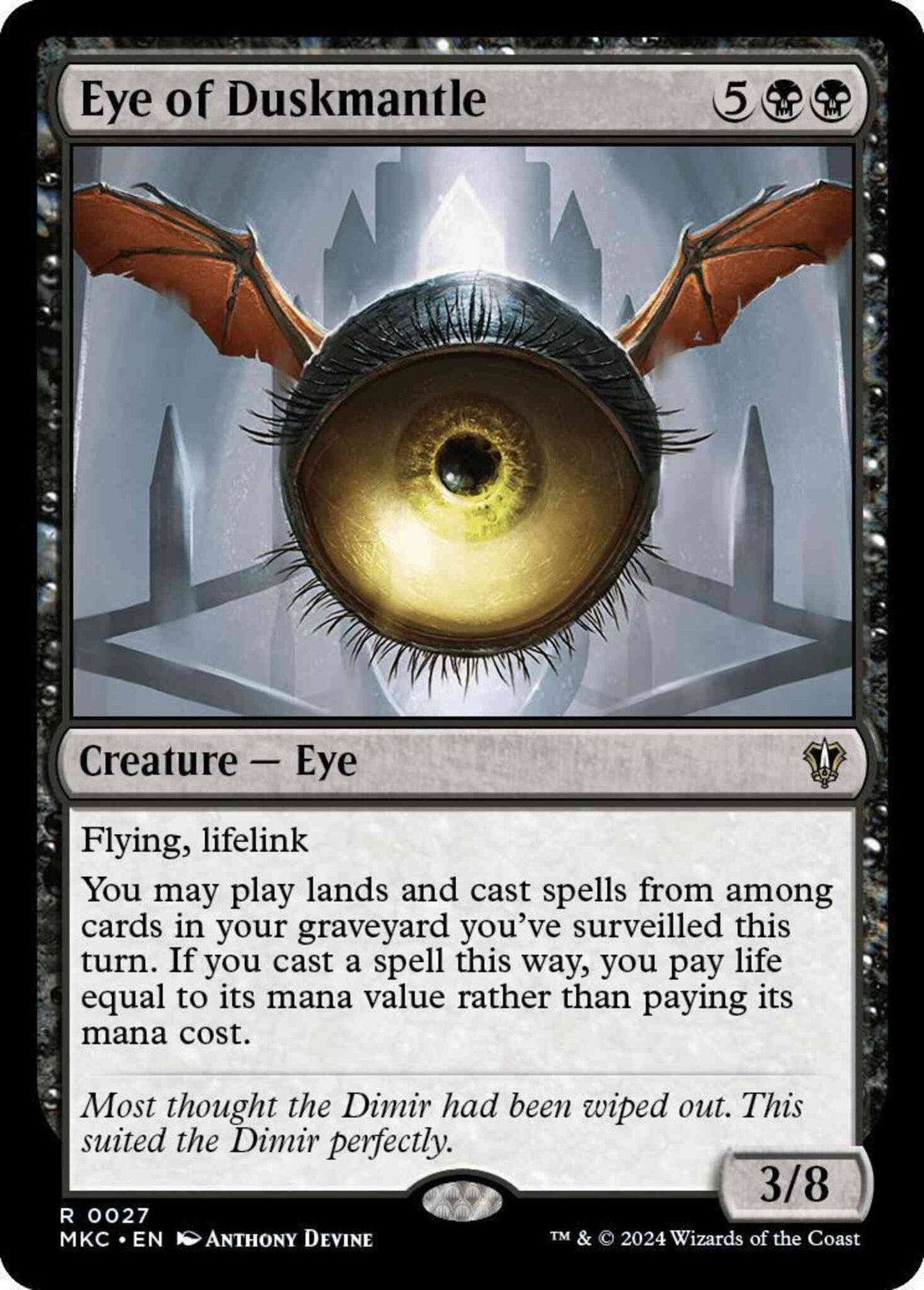 Eye of Duskmantle [27] [Murders at Karlov Manor: Commander] [Non-Foil]