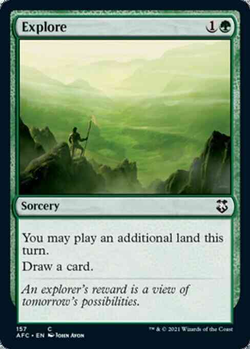 Explore [157] [Adventures in the Forgotten Realms Commander] [Non-Foil]