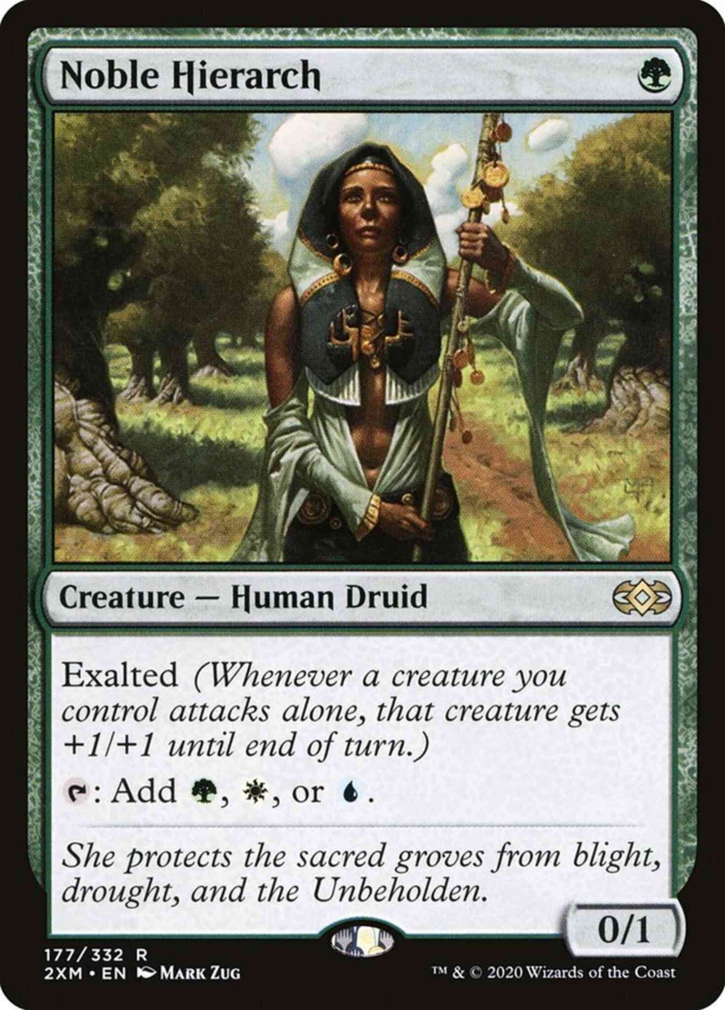 Noble Hierarch [177] [Double Masters] [Non-Foil]