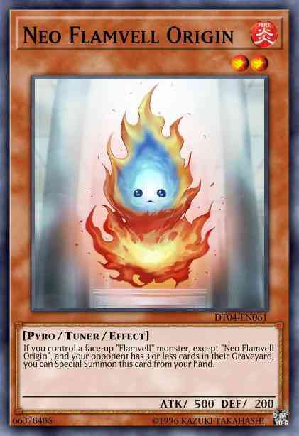 Neo Flamvell Origin - HA04-EN031 - Super Rare - Unlimited
