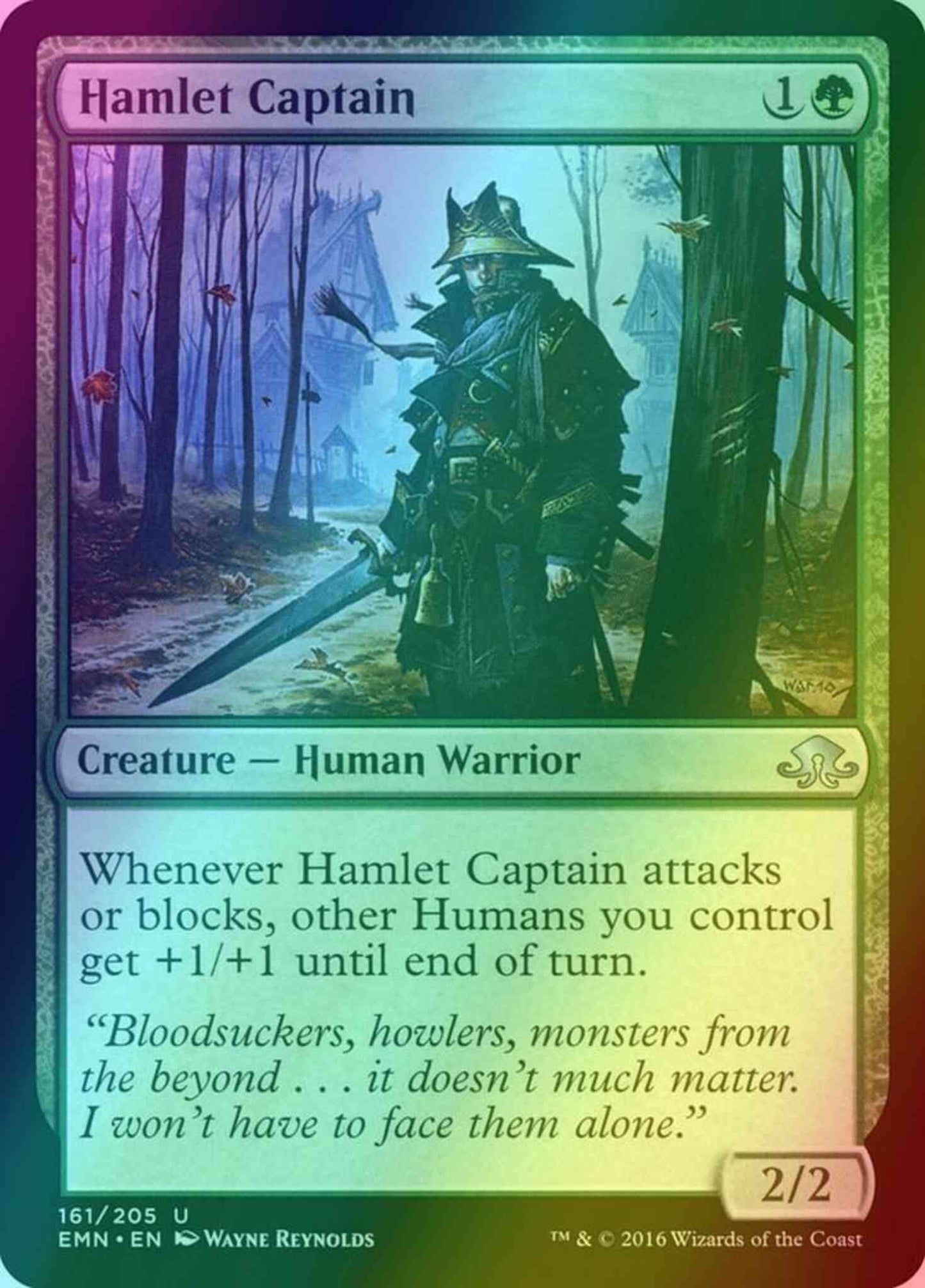 Hamlet Captain [161] [Eldritch Moon] [Foil]