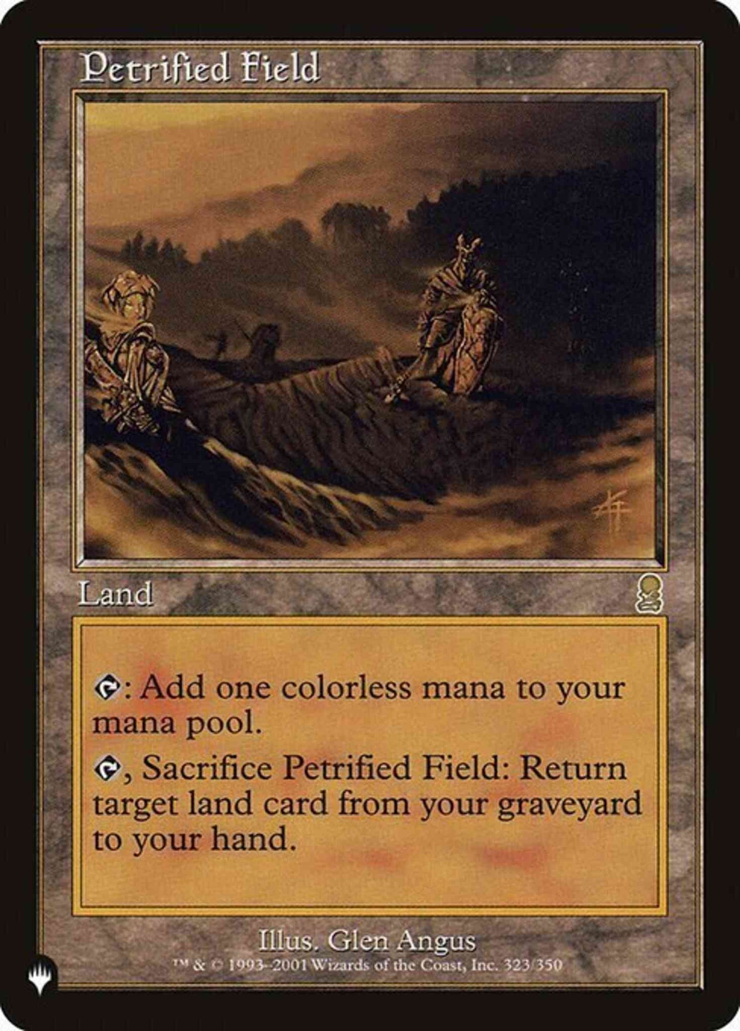 Petrified Field [ODY-323] [The List] [Non-Foil]