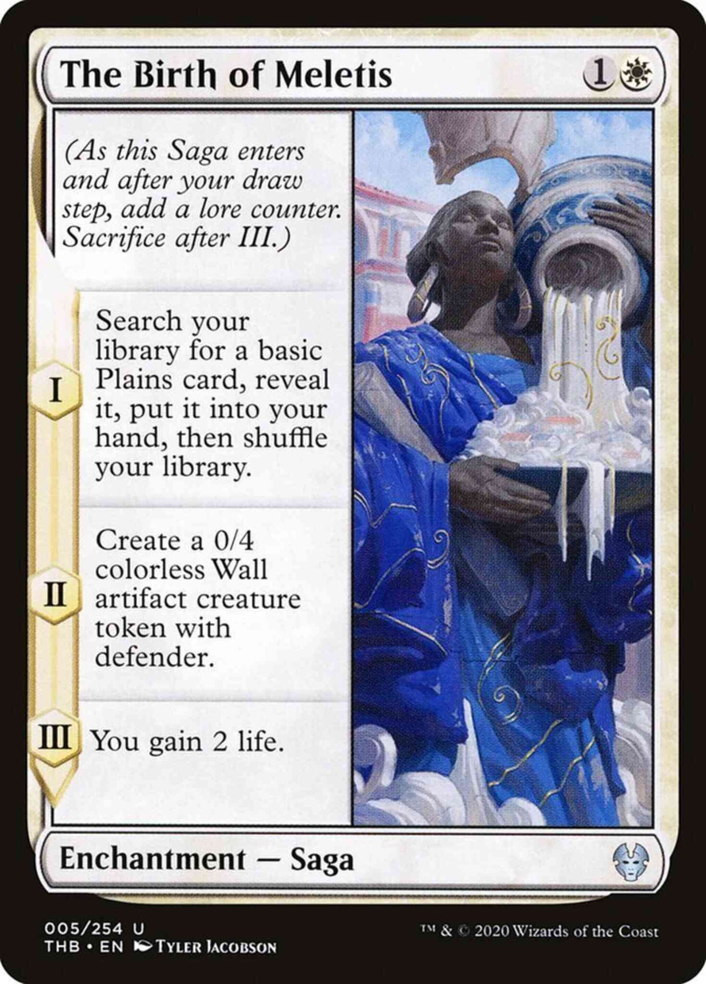 The Birth of Meletis [5] [Theros Beyond Death] [Non-Foil]