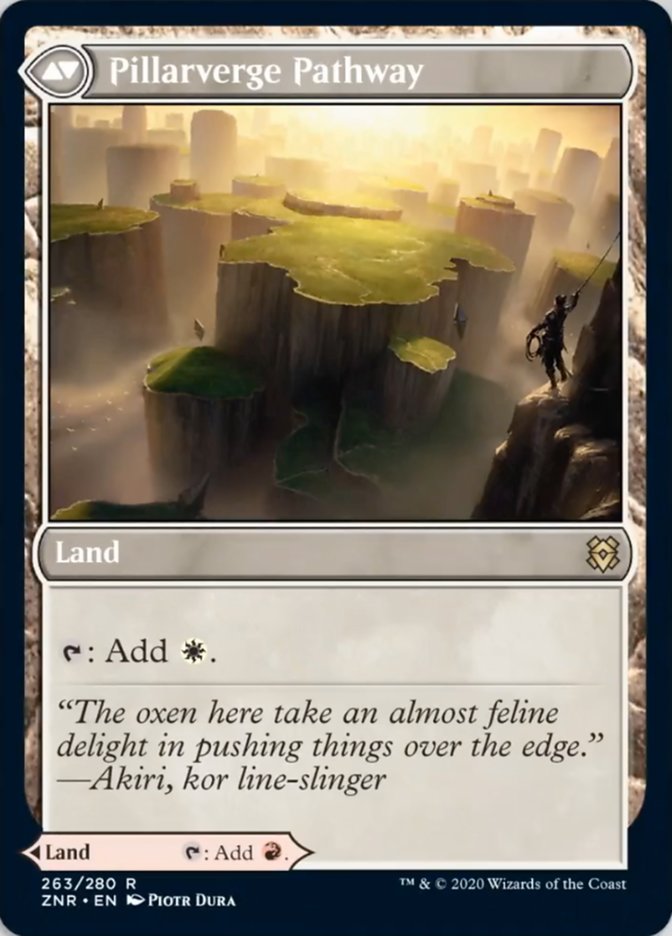 Needleverge Pathway // Pillarverge Pathway [263] [Zendikar Rising] [Non-Foil]