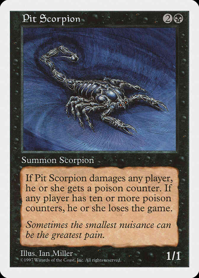 Pit Scorpion [187] [Fifth Edition] [Non-Foil]