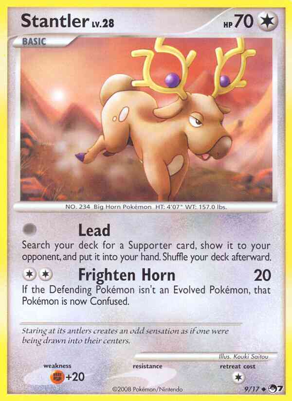 Stantler - 9/17 - Uncommon [pop7-9] [Non-Holo]