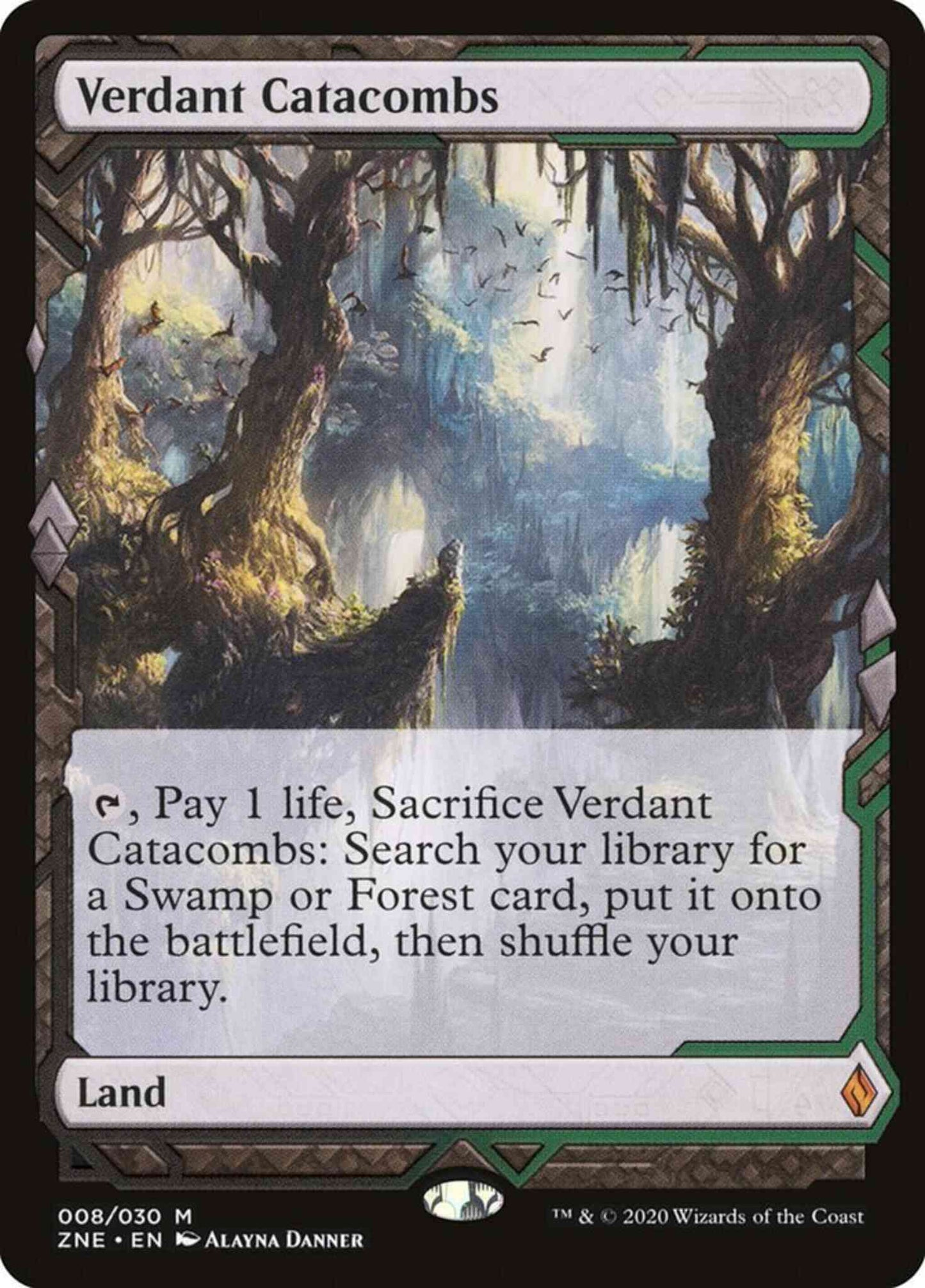 Verdant Catacombs [8] [Masterpiece Series] [Zendikar Rising Expeditions] [Non-Foil]