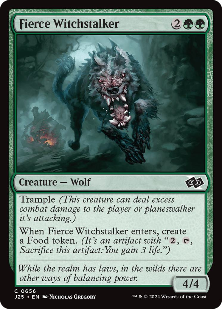 Fierce Witchstalker [656] [Foundations: Jumpstart] [Non-Foil]