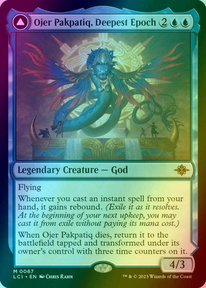 Ojer Pakpatiq, Deepest Epoch // Temple of Cyclical Time [67] [The Lost Caverns of Ixalan] [Foil]