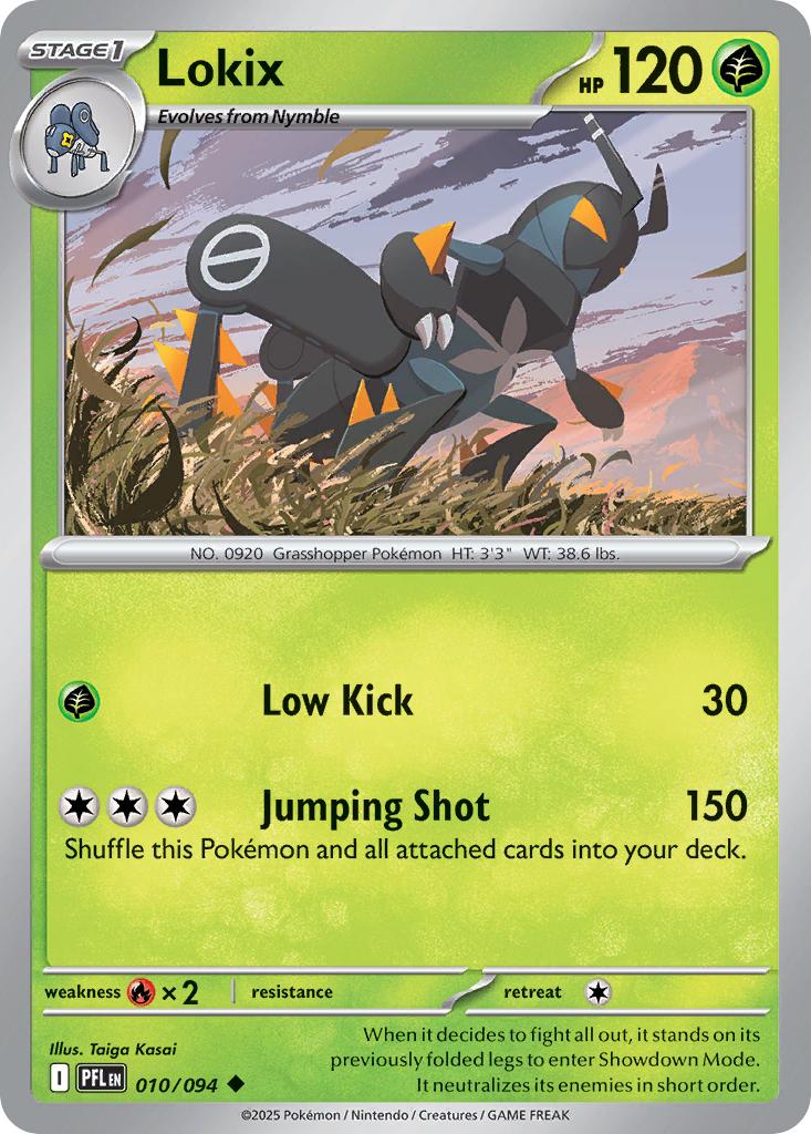 Lokix - 010/094 - Uncommon [me02-010] [Non-Holo]