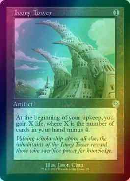 Ivory Tower [23] [Retro Frame] [The Brothers' War Retro Artifacts] [Foil]