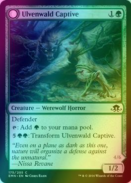 Ulvenwald Captive // Ulvenwald Abomination [175] [Eldritch Moon] [Foil]