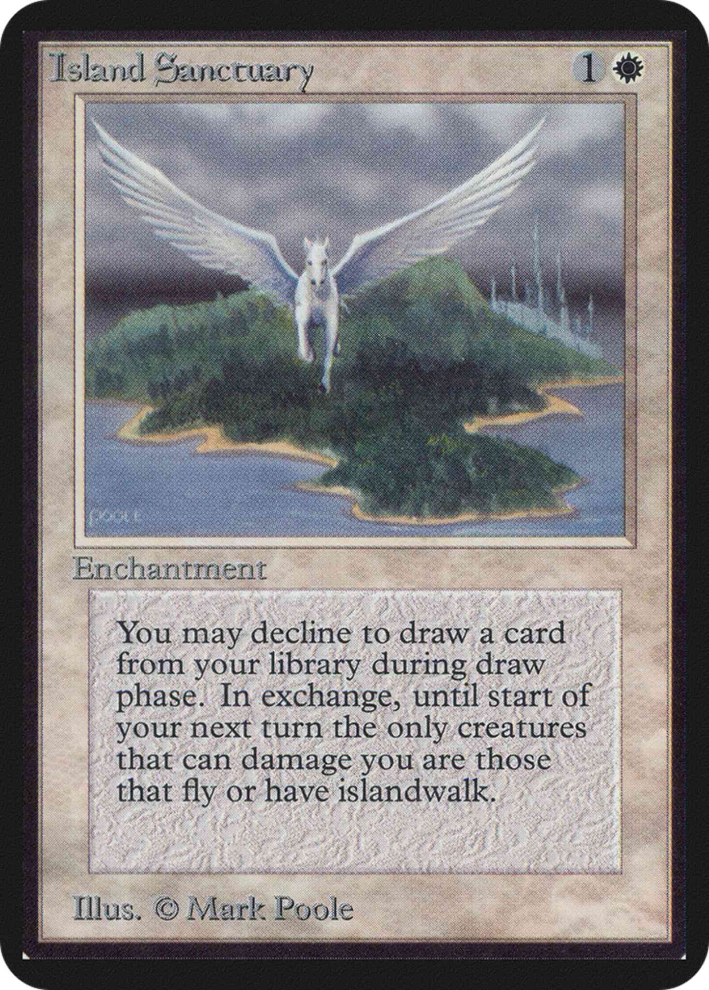 Island Sanctuary [25] [Limited Edition Alpha] [Non-Foil]