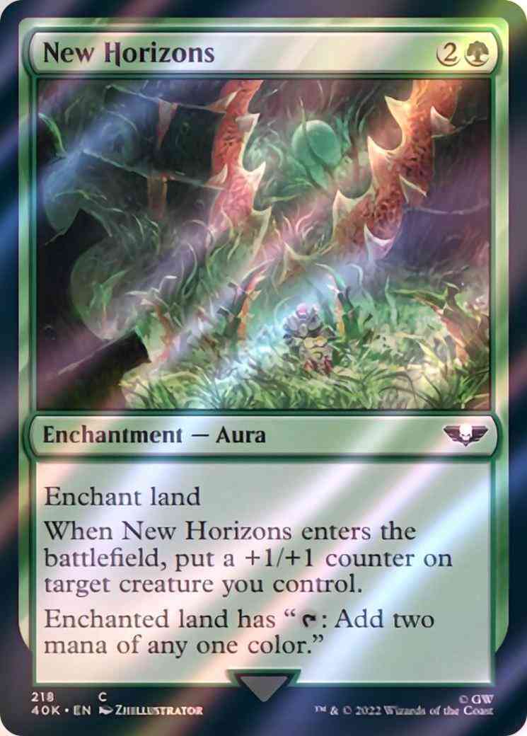 New Horizons [218] [Universes Beyond: Warhammer 40,000] [Surge Foil]