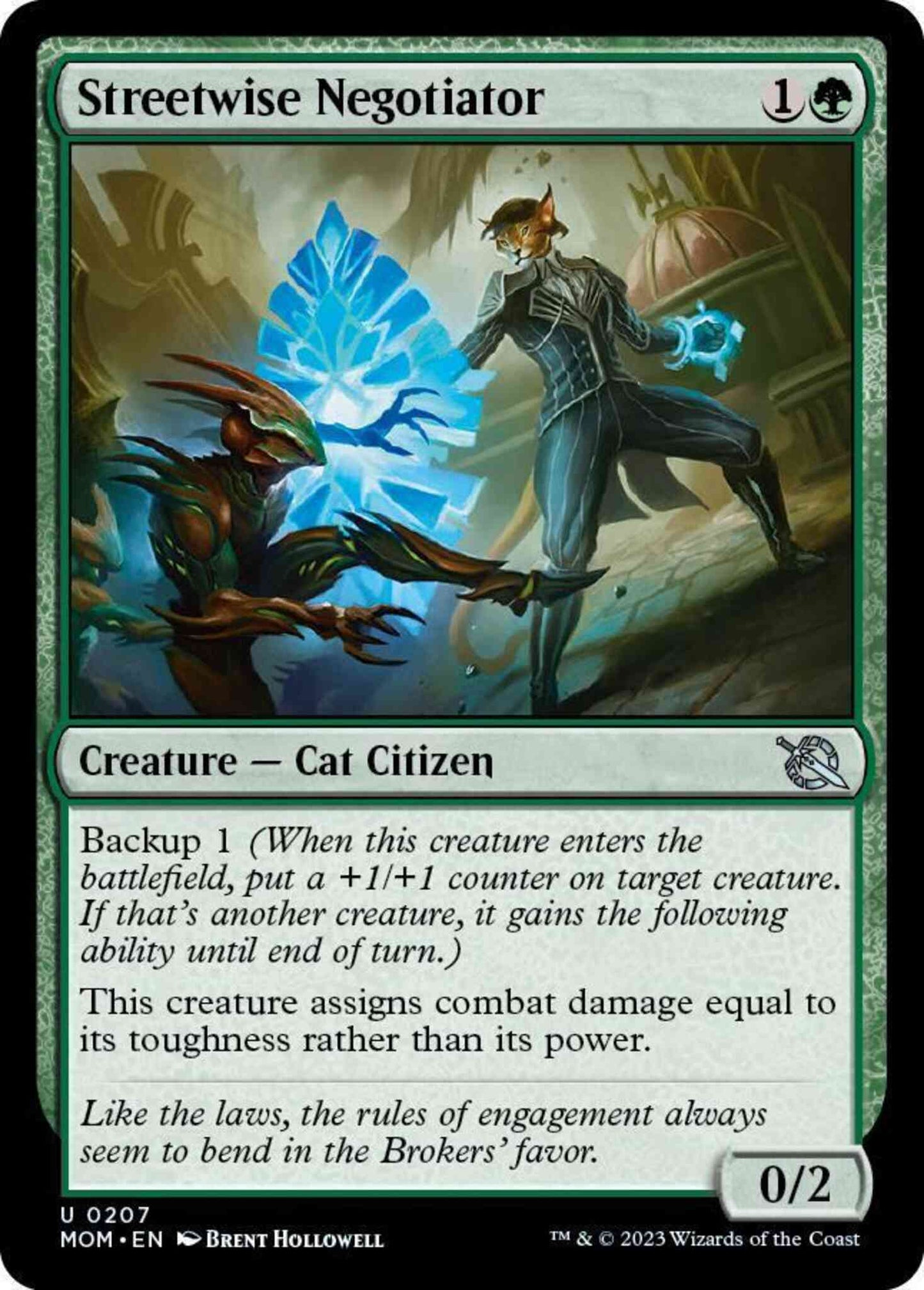 Streetwise Negotiator [207] [March of the Machine] [Non-Foil]