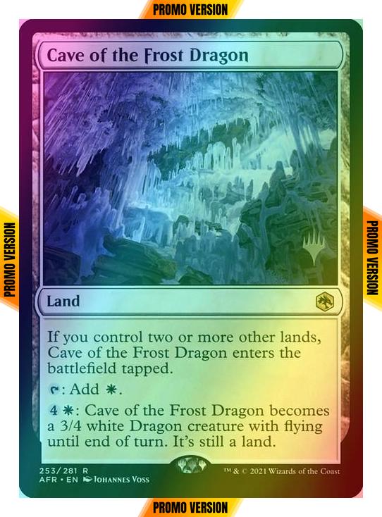 Cave of the Frost Dragon [Promo Pack] [253p] [Adventures in the Forgotten Realms Promos] [Foil]
