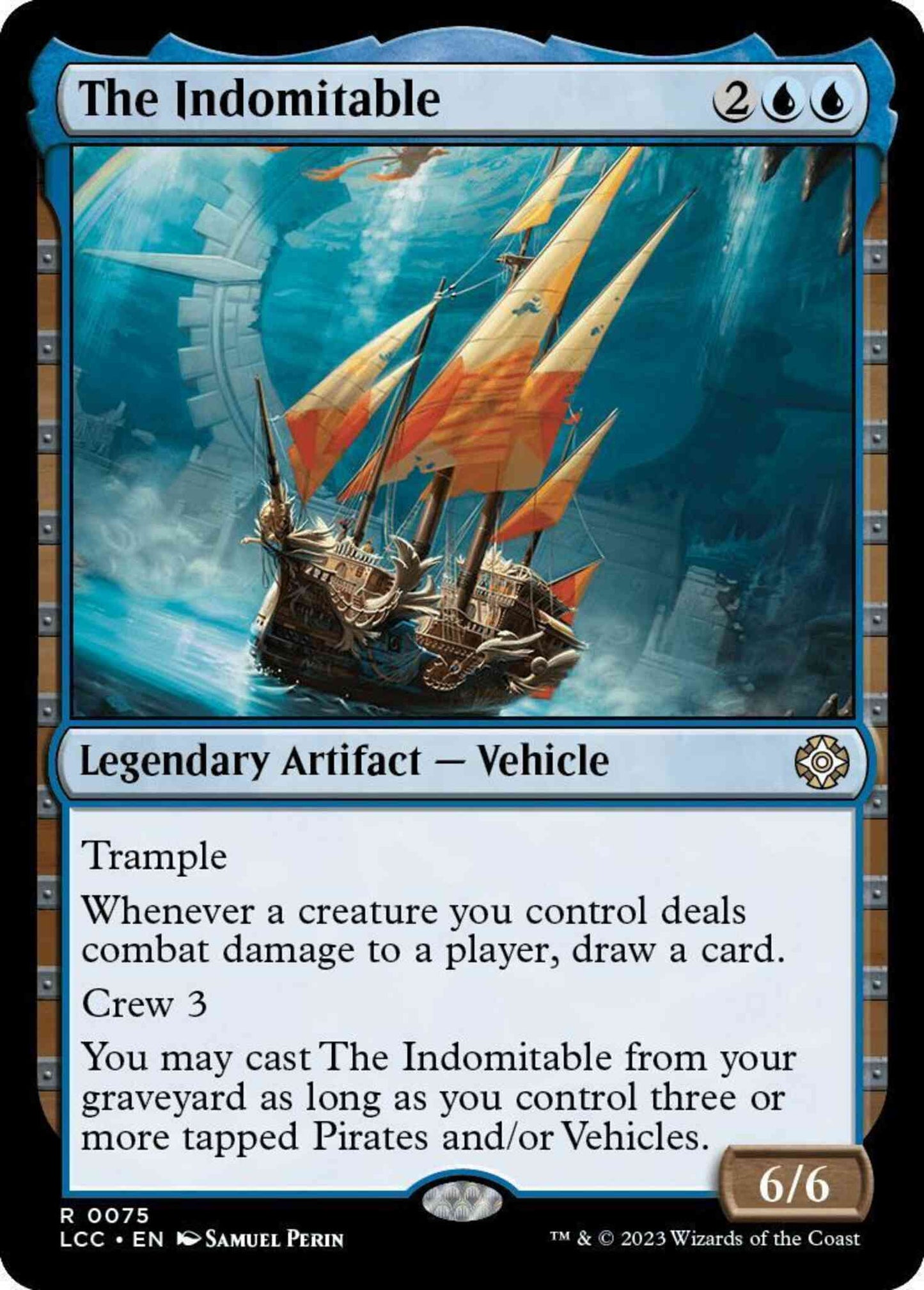 The Indomitable [75] [The Lost Caverns of Ixalan: Commander] [Non-Foil]