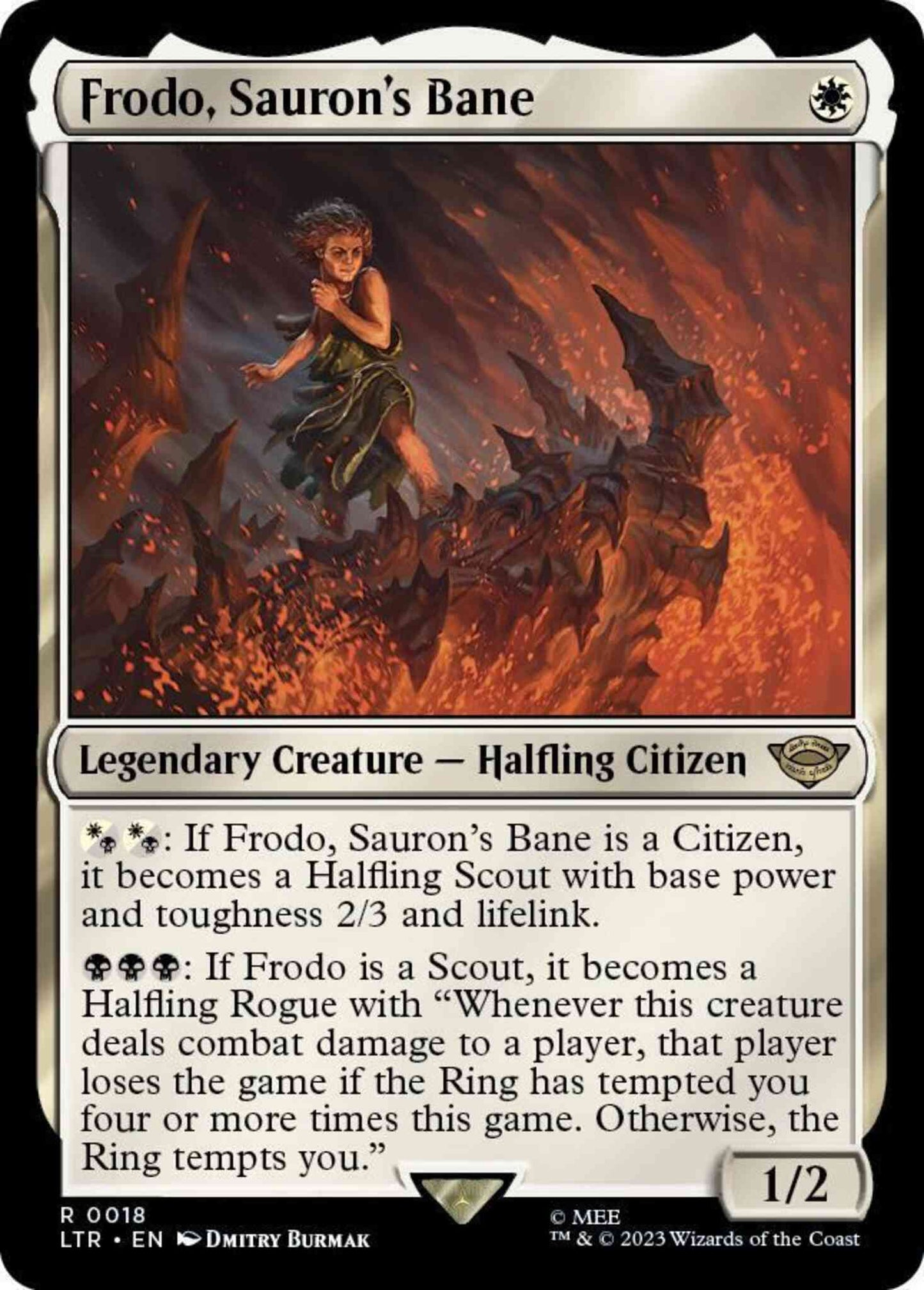 Frodo, Sauron's Bane [18] [The Lord of the Rings: Tales of Middle-earth] [Non-Foil]