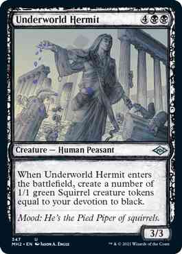 Underworld Hermit [347] [Sketch Showcase] [Modern Horizons 2] [Non-Foil]