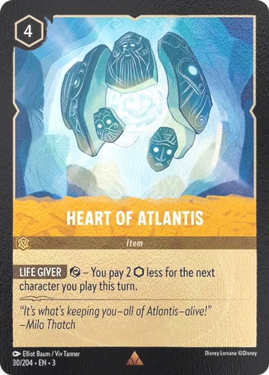 Heart of Atlantis - 30/204 [Into the Inklands] [Cold Foil]