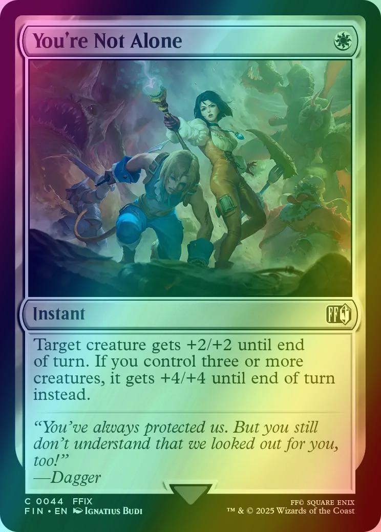 You're Not Alone [44] [FINAL FANTASY] [Foil]