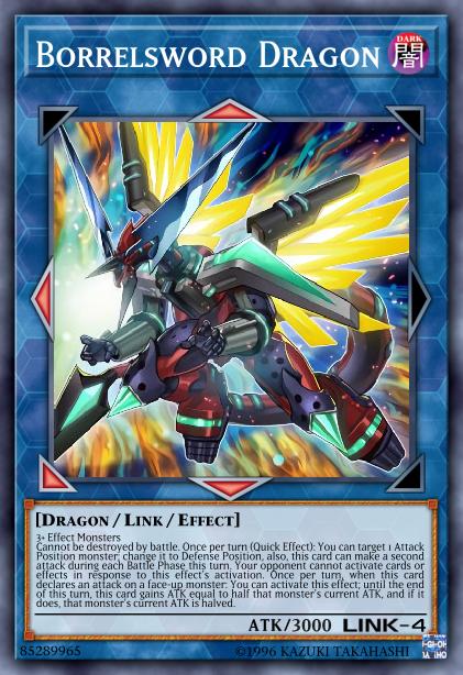 Borrelsword Dragon - BLHR-EN071 - Secret Rare - 1st Edition