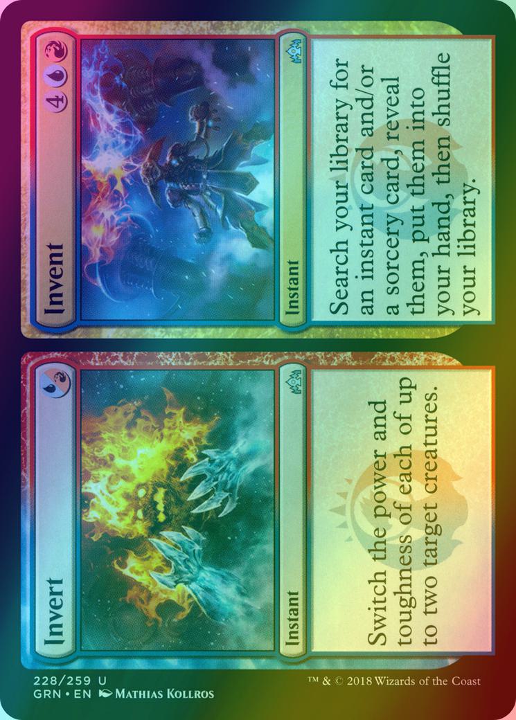 Invert // Invent [228] [Guilds of Ravnica] [Foil]