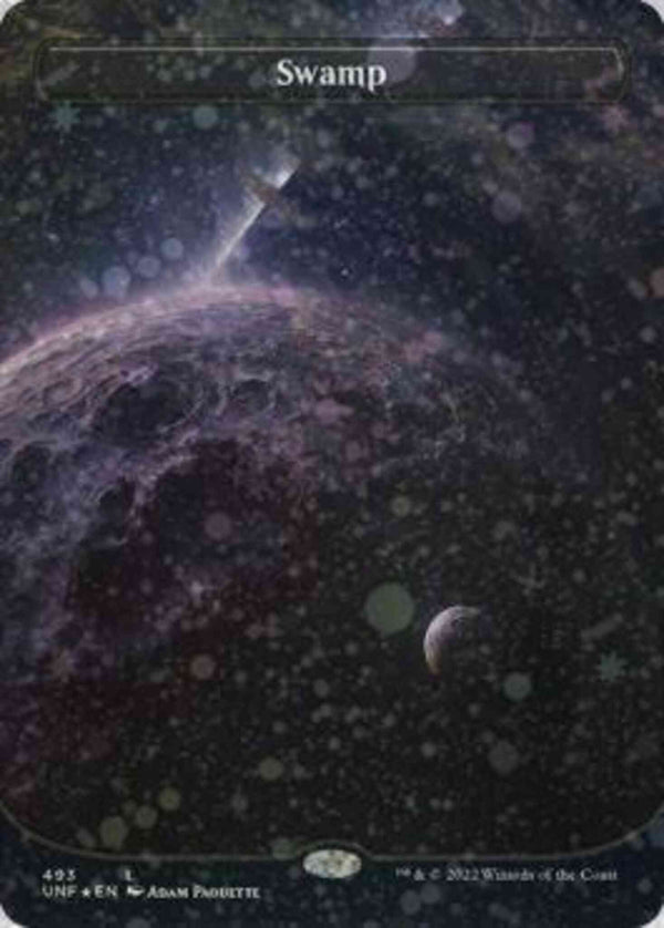 Swamp [493] [Borderless] [Orbital] [Unfinity] [Galaxy Foil]