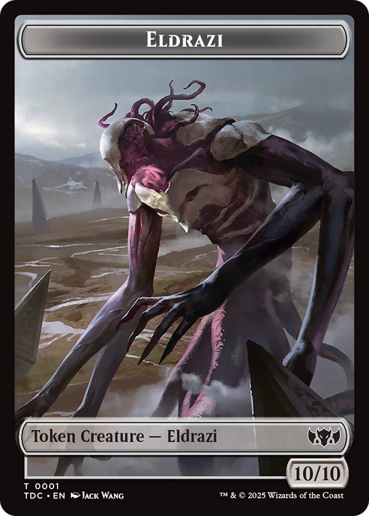 Citizen Token (26) // Eldrazi Token (01) [Tarkir: Dragonstorm: Commander: Tokens] [Non-Foil]