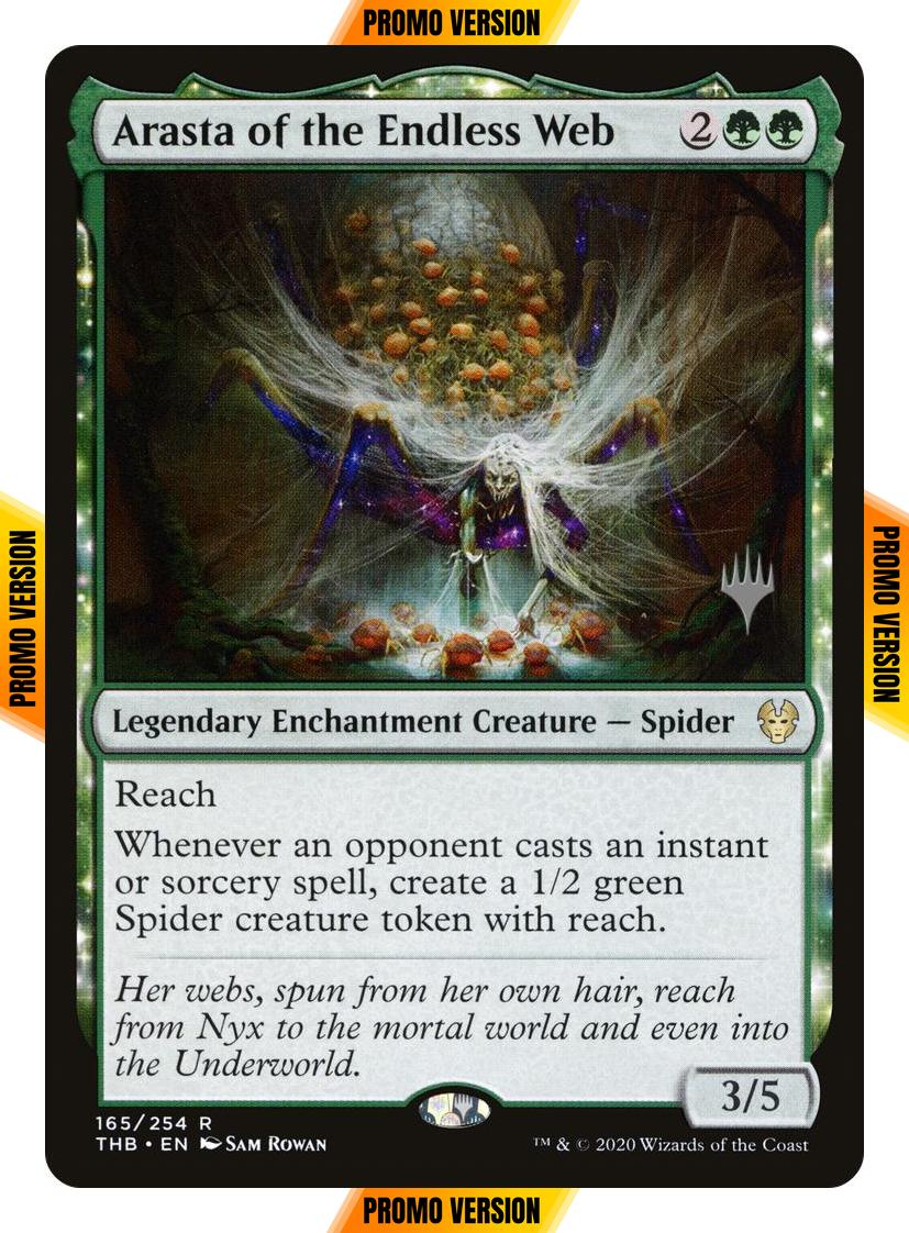 Arasta of the Endless Web [165p] [Promo Pack] [Theros Beyond Death Promos] [Non-Foil]