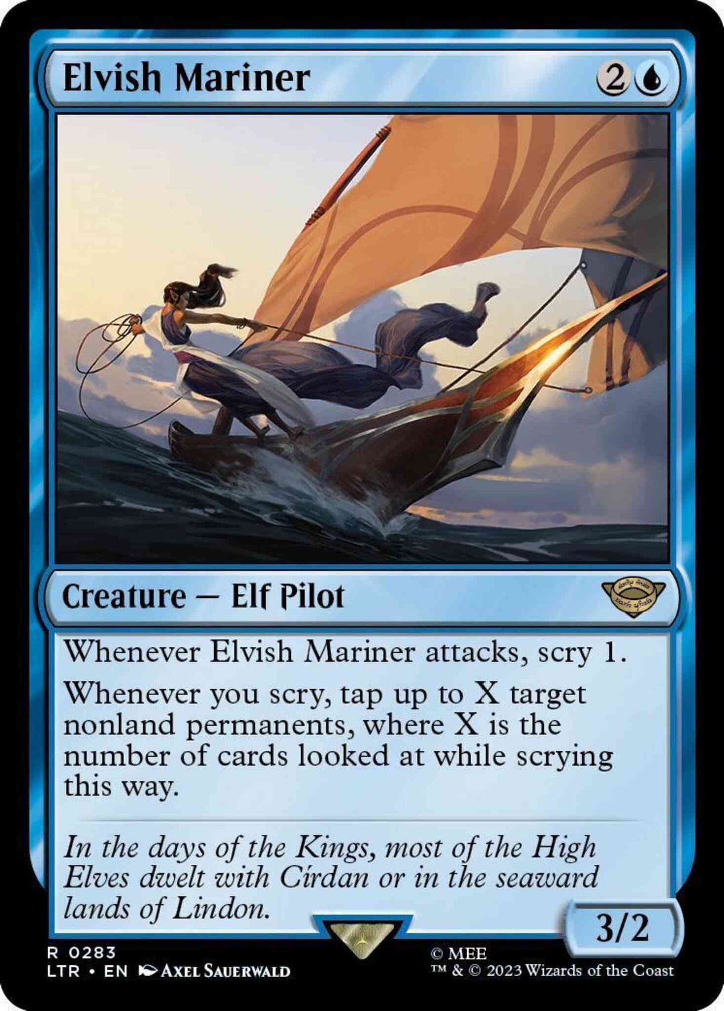 Elvish Mariner [283] [Jumpstart Exclusive] [The Lord of the Rings: Tales of Middle-earth] [Non-Foil]