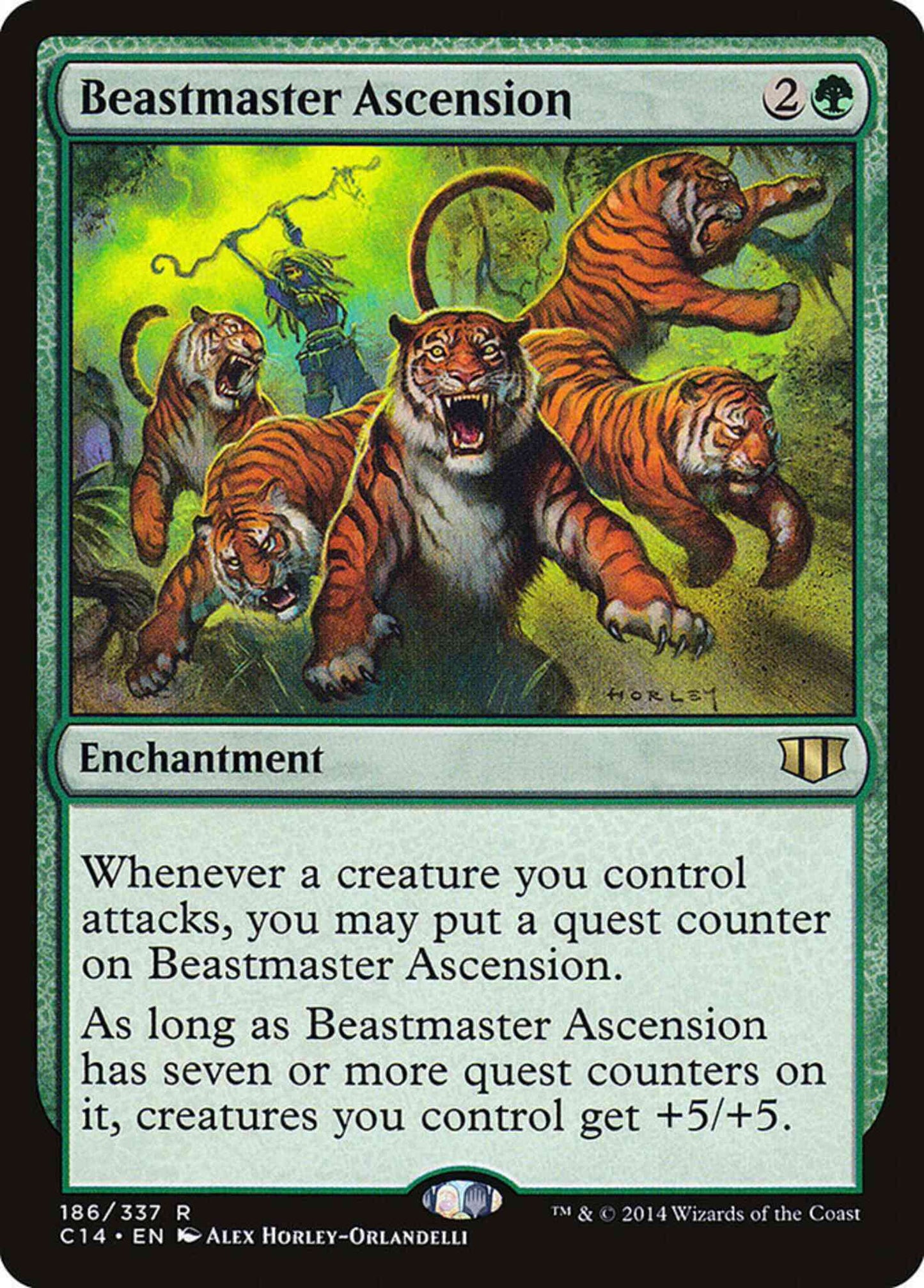 Beastmaster Ascension [186] [Commander 2014] [Non-Foil]
